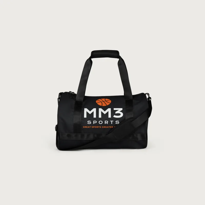 MM3 Gym Bag, with the MM3 mark