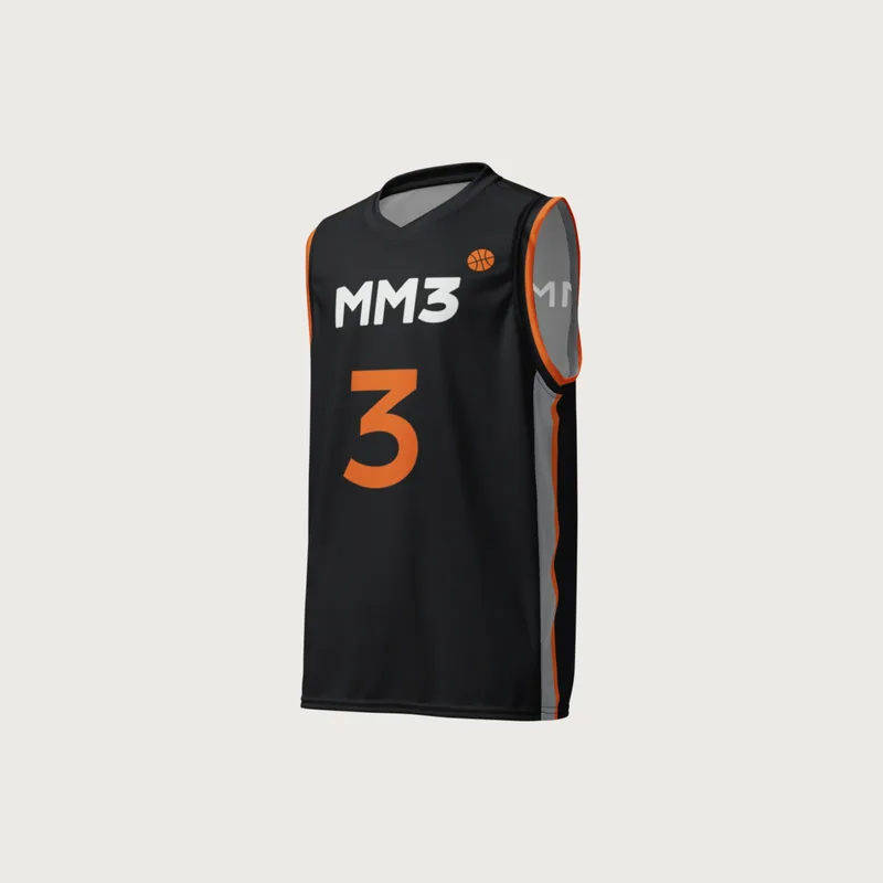 MM3 Basketball Jersey, with the MM3 mark